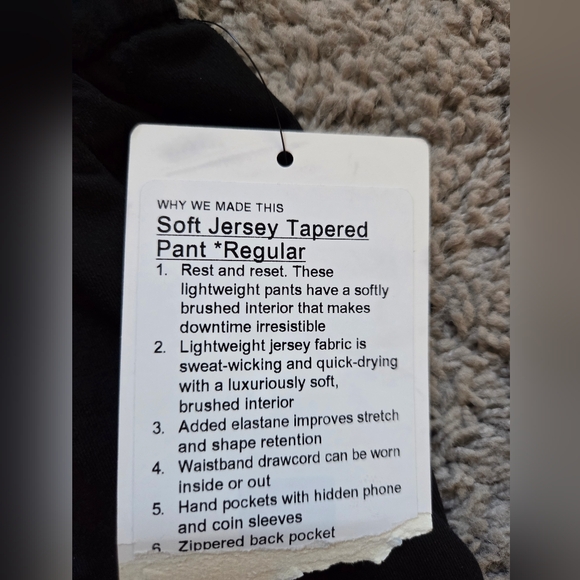 lululemon athletica Black Joggers - Picture 2 of 3